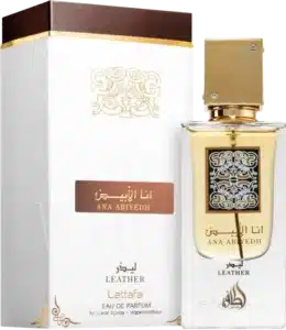 לאטפה אנא אביאד לדר א.ד.פ 60 מל Lattafa Ana Abiyedh Leather EDP 60ML