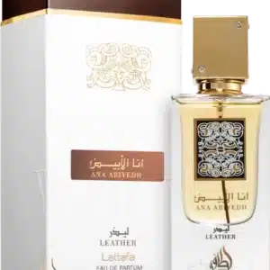 לאטפה אנא אביאד לדר א.ד.פ 60 מל Lattafa Ana Abiyedh Leather EDP 60ML