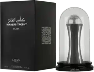 לאטפה ווינרס טרופי סילבר א.ד.פ 100 מל Lattafa Winners Trophy Silver EDP 100ML