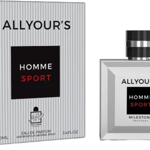מילסטון אול יור’ס הום ספורט – א.ד.פ 100 מל Milestone All Your’S Homme Sport EDP 100ML