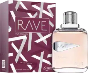 ספיל רייב לאישה – א.ד.פ 100 מל SAPIL RAVE WOMEN Perfume Eau de Parfum for Women 100ml
