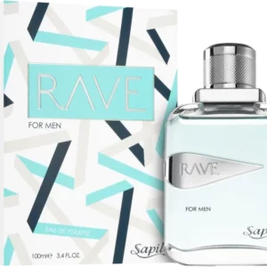 ספיל רייב לגבר – א.ד.ט 100 מל SAPIL RAVE MEN Perfume Eau De Toilette For Men 100ml
