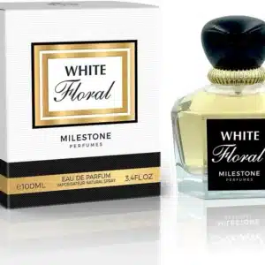 Milestone White Floral