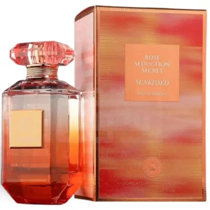 פרגרנס וורלד רוז סדקשן סיקרט סאנקיסד א.ד.פ לאישה 100 מ"ל Fragrance World Rose Seduction Secret Sunkissed EDP For Women 100ML