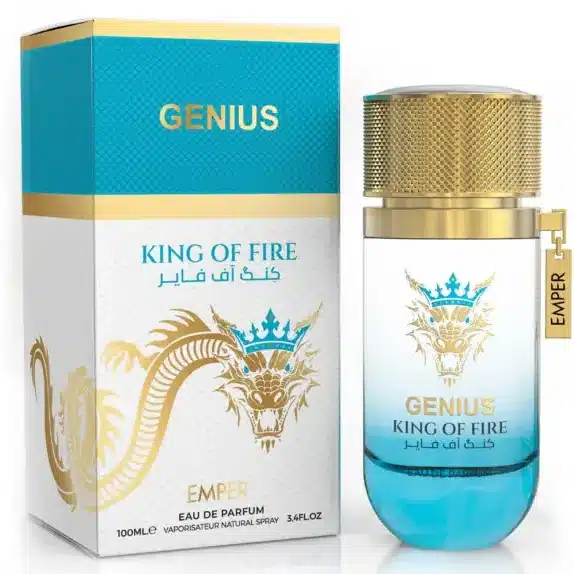 אמפר ג'יניוס קינג אוף פייר לגבר - א.ד.פ 100 מ"ל Emper Genius King of Fire EDP 100ML